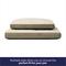 Show in main carousel: Frisco Faux Suede Pillow Cat & Dog Bed with Removable Cover, Khaki Green, X-Large slide 6 of 9