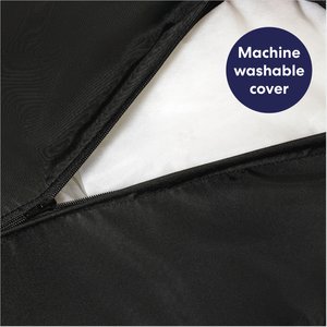 Frisco Faux Suede Pillow Cat & Dog Bed with Removable Cover, Khaki Green, X-Large