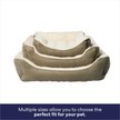 Show in main carousel: Frisco Faux Suede Bolster Cat & Dog Bed, Khaki Green, Small slide 7 of 10