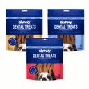 Variety Pack - Chewy Natural Dental Chew Treats (FORMERLY TRUE ACRE FOODS): Peanut Butter, Original & Beef Flavors