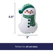 Show in main carousel: Frisco Holiday Snowman Plush Cat Toy with Catnip & Silvervine slide 2 of 7