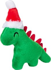 Frisco Holiday Dinosaur Sound Electronic Plush Cat Toy with Catnip & Silvervine