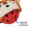 Show in main carousel: Frisco Holiday Reindeer, Penguin & Polar Bear Plastic Ball Cat Toy with Compressed Catnip, 3 count slide 3 of 8