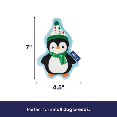 Show full view: Frisco Holiday Penguin Plush Squeaky Dog Toy, Small slide 2 of 9