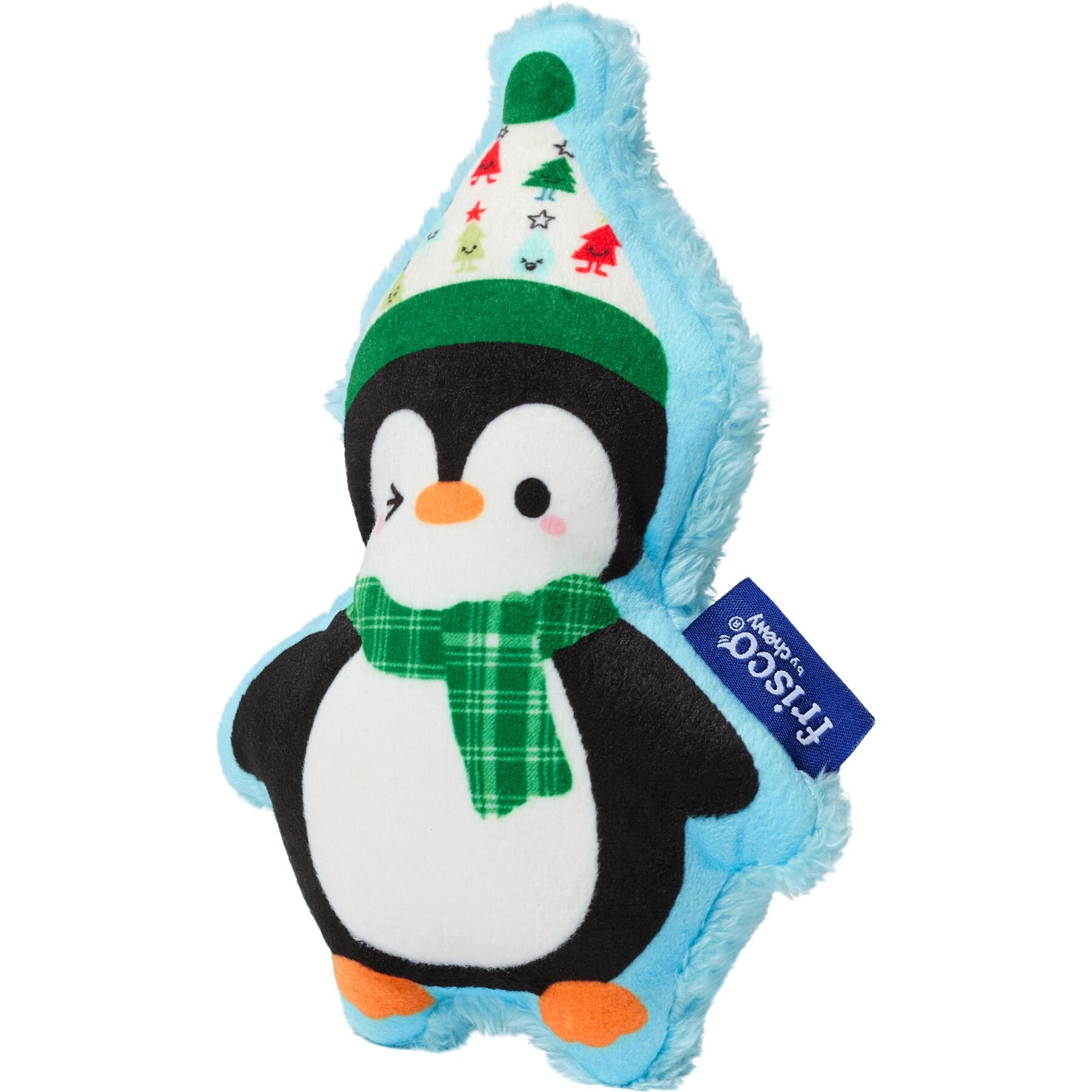 Frisco Holiday Penguin Plush Squeaky Dog Toy, Small