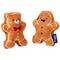 Show in main carousel: Frisco Holiday Gingerbread Man & Bear Plush Squeaky Dog Toy, Small/Medium, 2 count slide 1 of 10