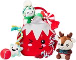 Frisco Holiday Brr Basket Variety Pack Dog Toy, Medium, 7 count