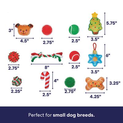 Show full view: Frisco Holiday Advent Calendar for Small Dogs, Small, 12 count slide 2 of 10