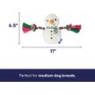 Show in main carousel: Frisco Holiday Snowman Plush with Rope Squeaky Dog Toy, Medium slide 2 of 9