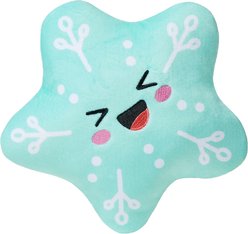 Frisco Holiday Snowflake Plush Squeaky Dog Toy, Medium/Large