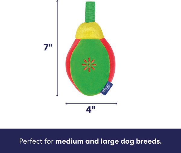 Show full view: Frisco Holiday Ornament Plush Squeaky Dog Toy, Medium/Large slide 2 of 9