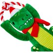 Show in main carousel: Frisco Holiday Plush with Rope Squeaky Dog Toy, Dinosaur, Medium/Large slide 4 of 11