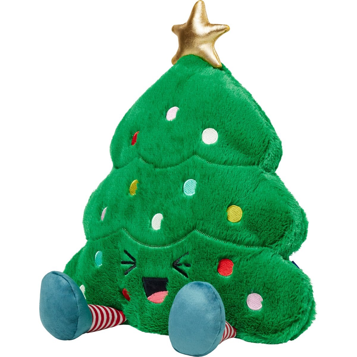 Frisco Holiday Christmas Tree Plush Squeaky Dog Toy, Large/X-Large