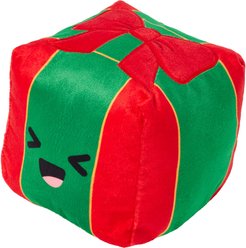 Frisco Holiday Present Plush Squeaky Dog Toy, Medium/Large