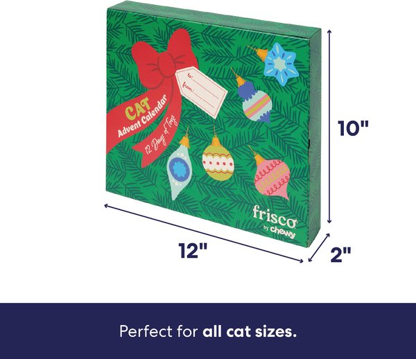 Show full view: Frisco Holiday Advent Calendar for Cats, 12 count slide 3 of 8