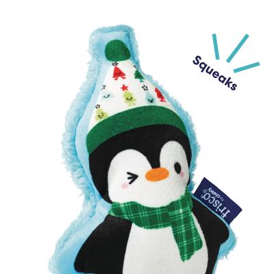 Show full view: Frisco Holiday Penguin Plush Squeaky Dog Toy, Small slide 3 of 9