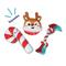 Show in main carousel: Frisco Holiday Reindeer & Candy Cane Plush & Rope Variety Pack Dog Toy, Small, 3 count slide 4 of 10