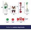 Show in main carousel: Frisco Holiday Brr Basket Variety Pack Dog Toy, Medium, 7 count slide 3 of 10