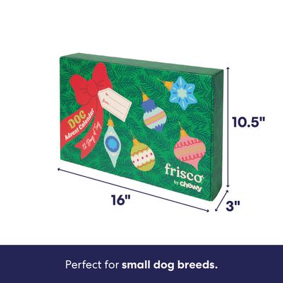 Show full view: Frisco Holiday Advent Calendar for Small Dogs, Small, 12 count slide 3 of 10