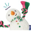 Show in main carousel: Frisco Holiday Snowman Plush with Rope Squeaky Dog Toy, Medium slide 3 of 9