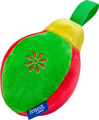 Frisco Holiday Ornament Plush Squeaky Dog Toy, Medium/Large