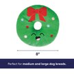 Show in main carousel: Frisco Holiday Wreath Plush Squeaky Dog Toy, Medium/Large slide 2 of 8