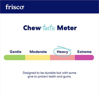 Show full view: Frisco Holiday Peanut Butter Flavored Donut Rubber Chew Dog Toy for Heavy Chewers, Large/X-Large slide 6 of 9