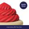 Show in main carousel: Frisco Holiday Vanilla Flavored Cupcake Rubber Chew Dog Toy for Heavy Chewers, Large/X-Large slide 3 of 9
