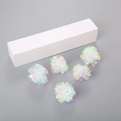 Happy & Polly Thickened Crinkle Balls Cat Toy, 5 count