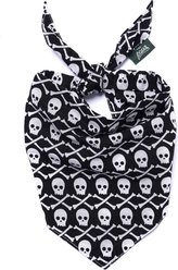 The Paws Wicked Dog Bandana, Black, Small