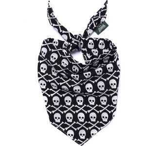 The Paws Wicked Dog Bandana, Black, Small