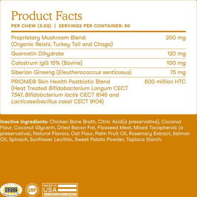 Show full view: Fera Pets Allergy & Immune Support Soft Chew Supplement for Dogs, 30 count slide 6 of 12