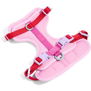 Wild One Adjustable Cushioned Dog Harness, Bubblegum Pink, Medium: 18 to 28-in chest