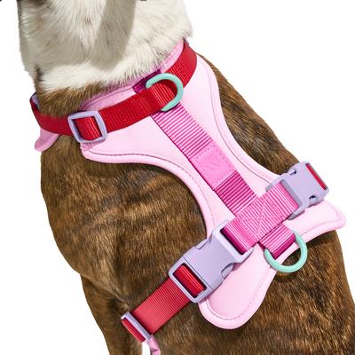Show full view: Wild One Adjustable Cushioned Dog Harness, Bubblegum Pink, Large: 24 to 38-in chest slide 4 of 11