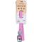 Show in main carousel: Wild One Adjustable Waterproof Flex-Poly Coated Nylon Dog Collar, Bubblegum Pink, Small: 8 to 12-in neck, 3/4-in wide slide 2 of 10
