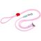 Show in main carousel: Wild One Hands-Free Adjustable Rope Dog Leash, Standard: 4 1/3 to 8 1/2-ft long, 1/2-in wide, Bubblegum Pink slide 1 of 8