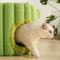 Show in main carousel: Fairela Cactus 12.8-in Fleece Sisal Barrel Cat Condo, Green/Yellow slide 4 of 10