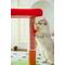 Show in main carousel: Fairela Rainbow Play 24.8-in Fleece Climbing Tower Cat Tree, Red slide 3 of 11
