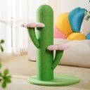 Fairela Cactus 29.5-in Hemp Cat Tree, Green