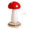 Show in main carousel: Fairela Mushroom Spinning 20.9-in Hemp Cat Scratching Post, White/Red slide 3 of 9