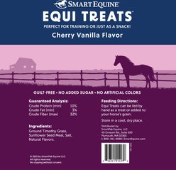 SmartEquine Equi Treats Cherry-Vanilla Horse Treats, 12-oz bag slide 2 of 7