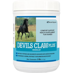 SmartEquine Devils Claw Plus Powder Horse Supplement, 2-lb jar