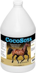 SmartEquine CocoSoya Fatty Acid Formula Liquid Horse Supplement, 2.5-gal bottle