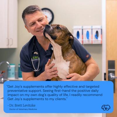 Show full view: Get Joy Calming Chicken Flavored Soft Chew Calming Stress & Anxiety Support Supplement for Dogs, 90 count slide 6 of 11