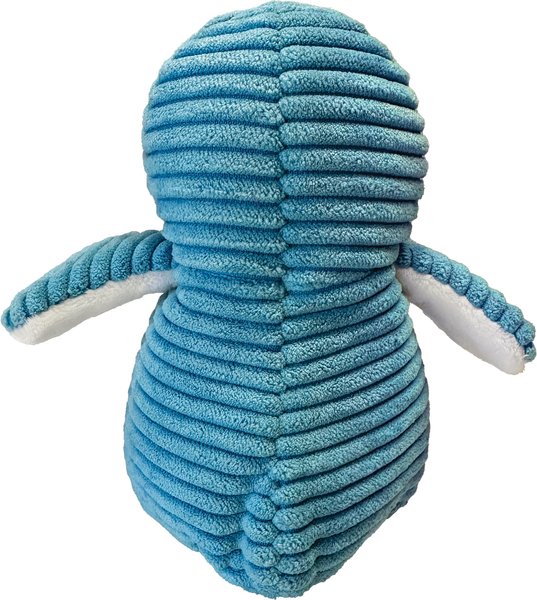 Show full view: fouFIT Corduroy Cuties Penguin Plush Dog Toy slide 3 of 4