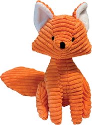 fouFIT Corduroy Cuties Fox Plush Dog Toy