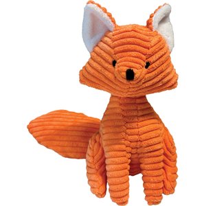 fouFIT Corduroy Cuties Fox Plush Dog Toy