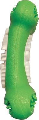 Show full view: fouFIT Brush 'n Bite Dog Chew Toy, Green slide 4 of 6