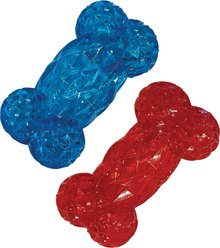 fouFIT Crystal Bone Dog Chew Toy, Blue slide 2 of 4