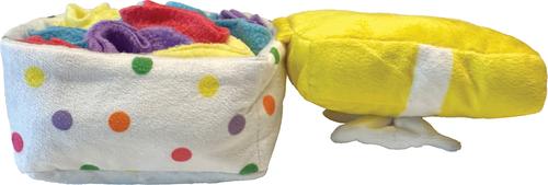 Show full view: fouFIT Hide 'n Seek Birthday Present Snuffle Squekay Dog Treat Dispenser Toy slide 3 of 5